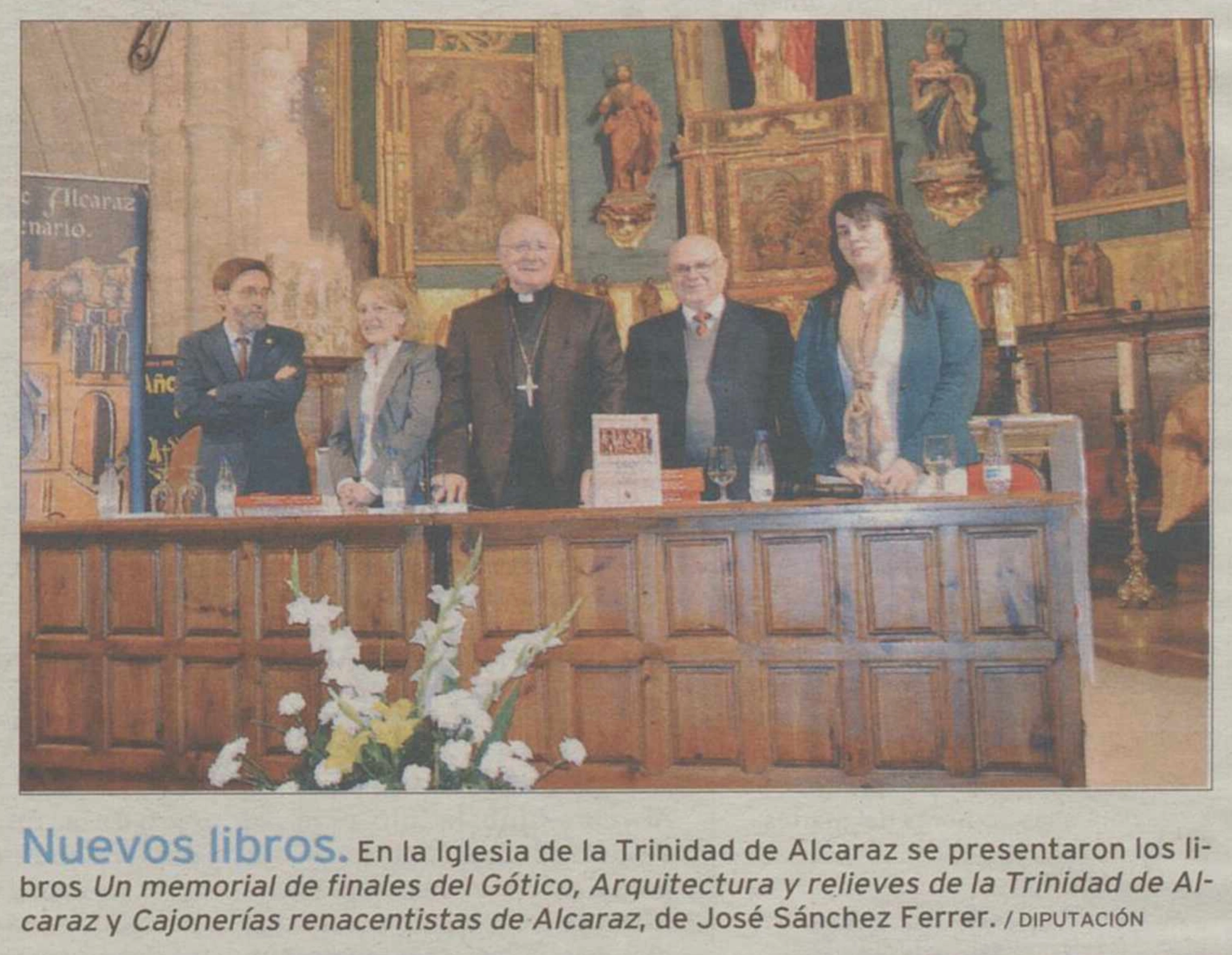 Presentación libros de Alcaraz