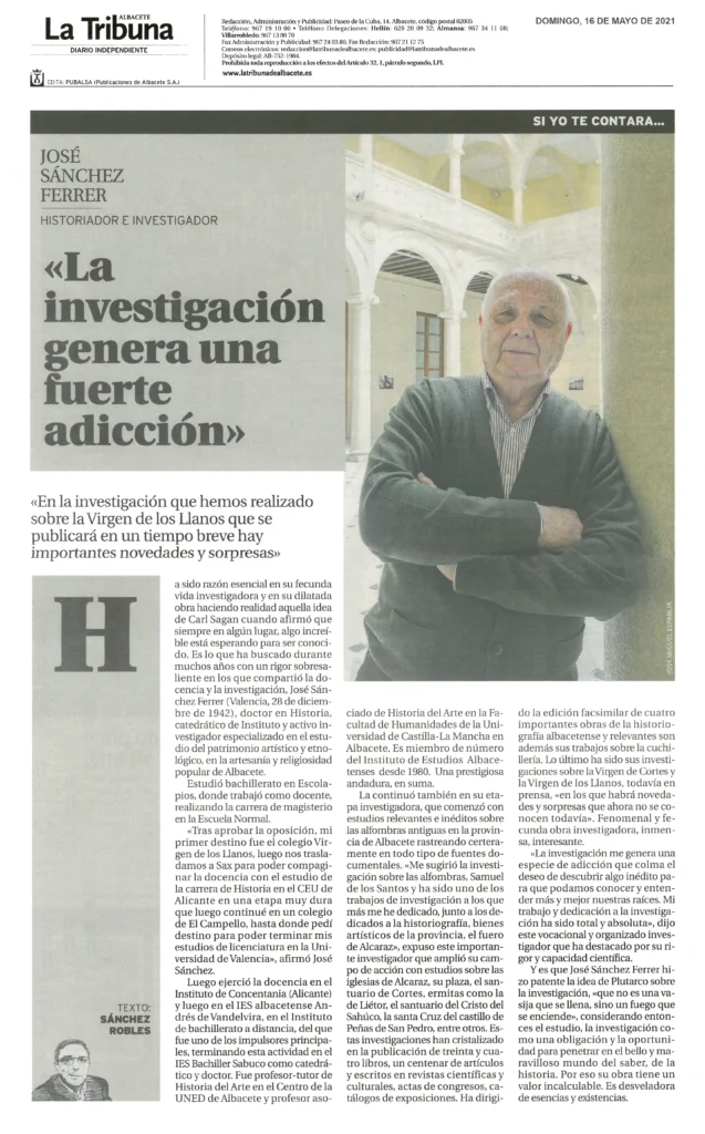 La investigación genera una fuerte adicción. La Tribuna de Albacete