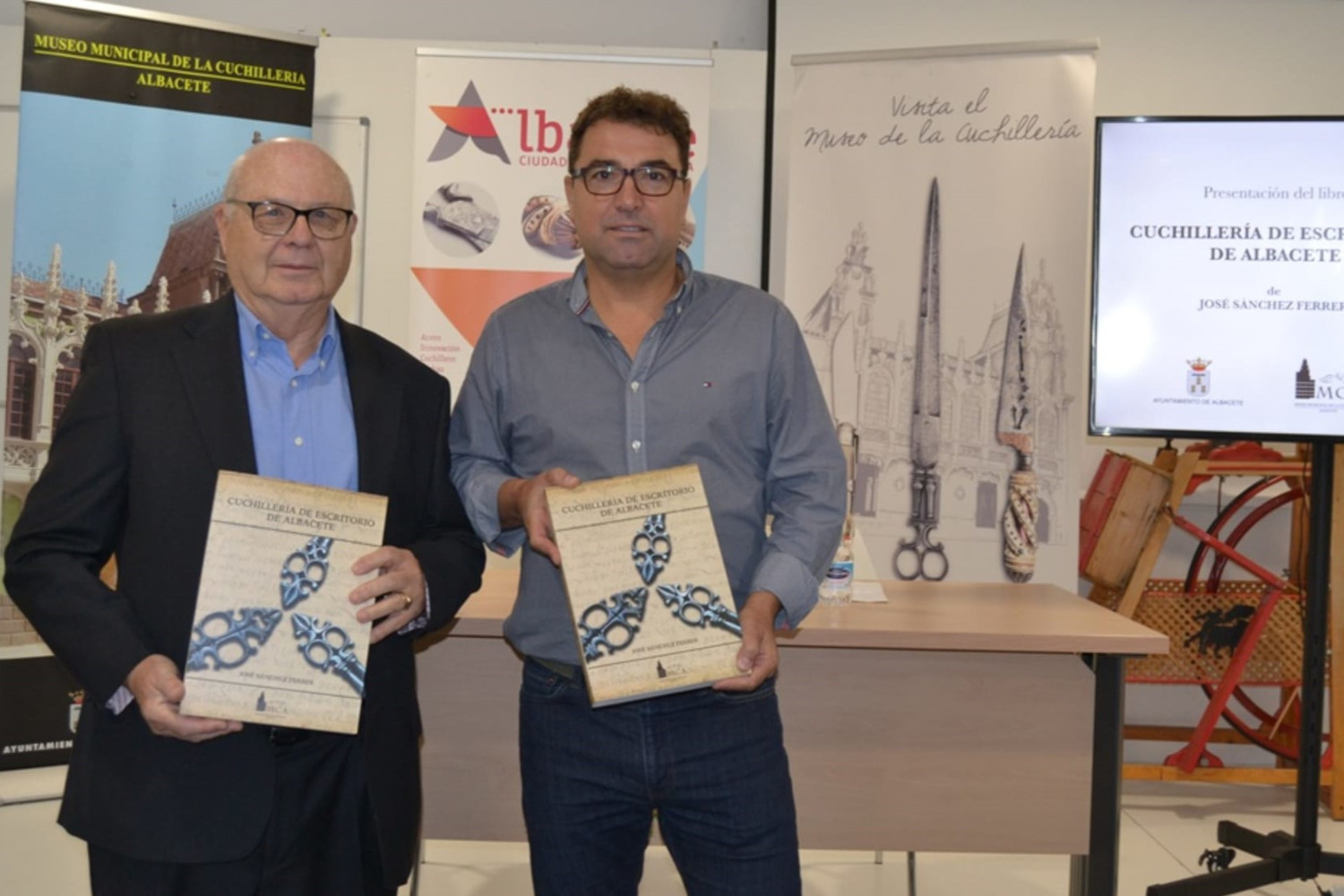 Presentación del libro "Cuchillería de escritorio de Albacete"