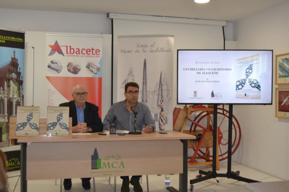 Presentación del libro "Cuchillería de escritorio de Albacete"